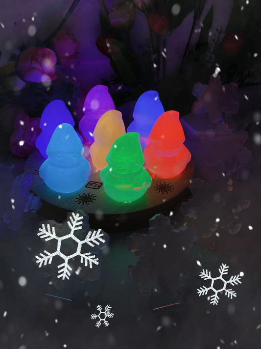 Selenite snowman