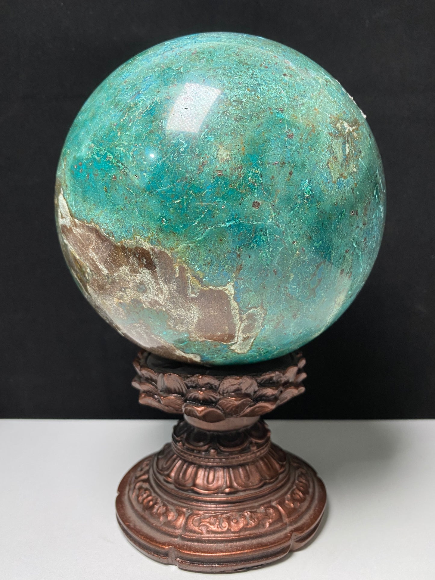 Phoenix turquise sphere#4560