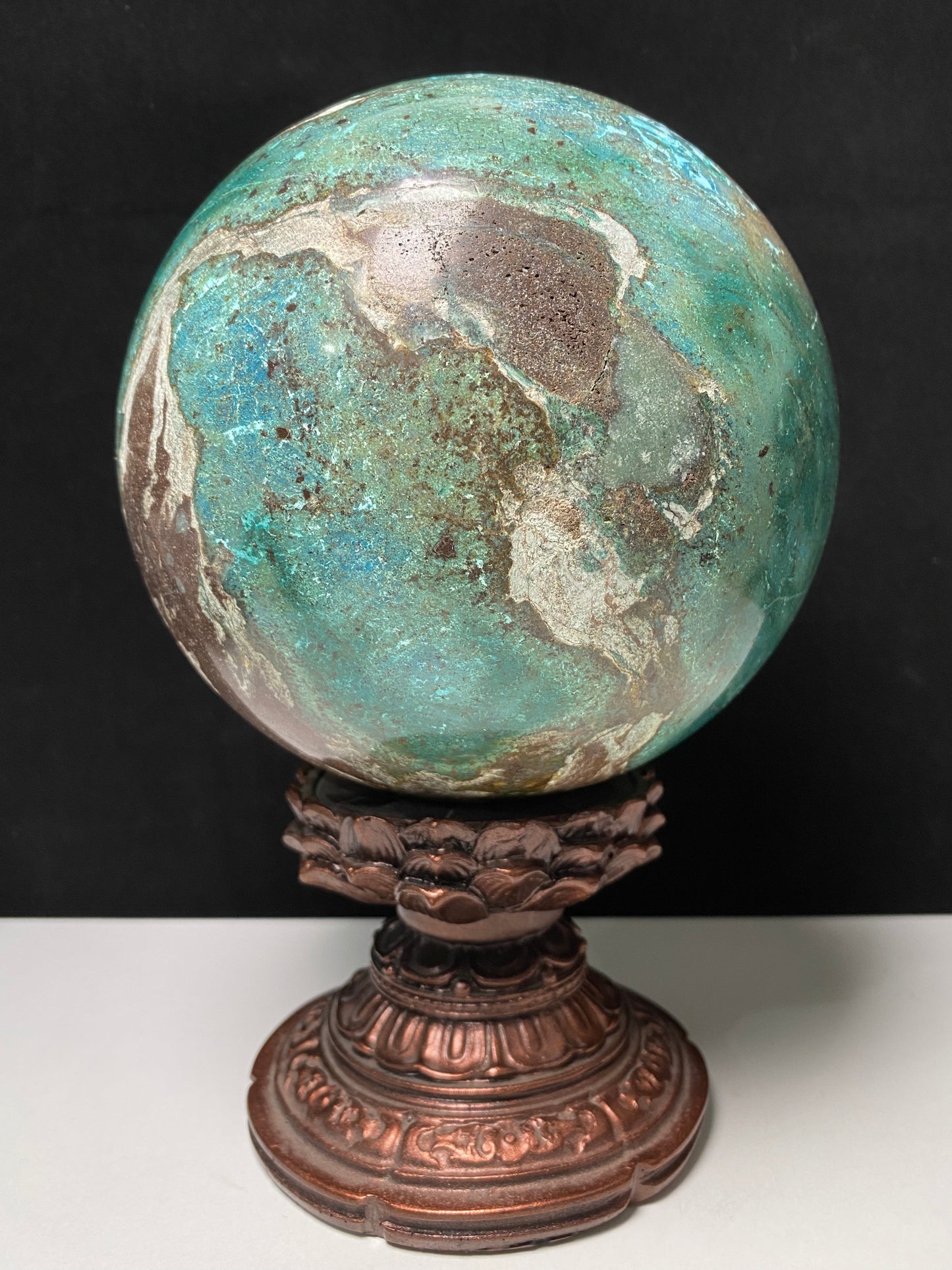 Phoenix turquise sphere#4560