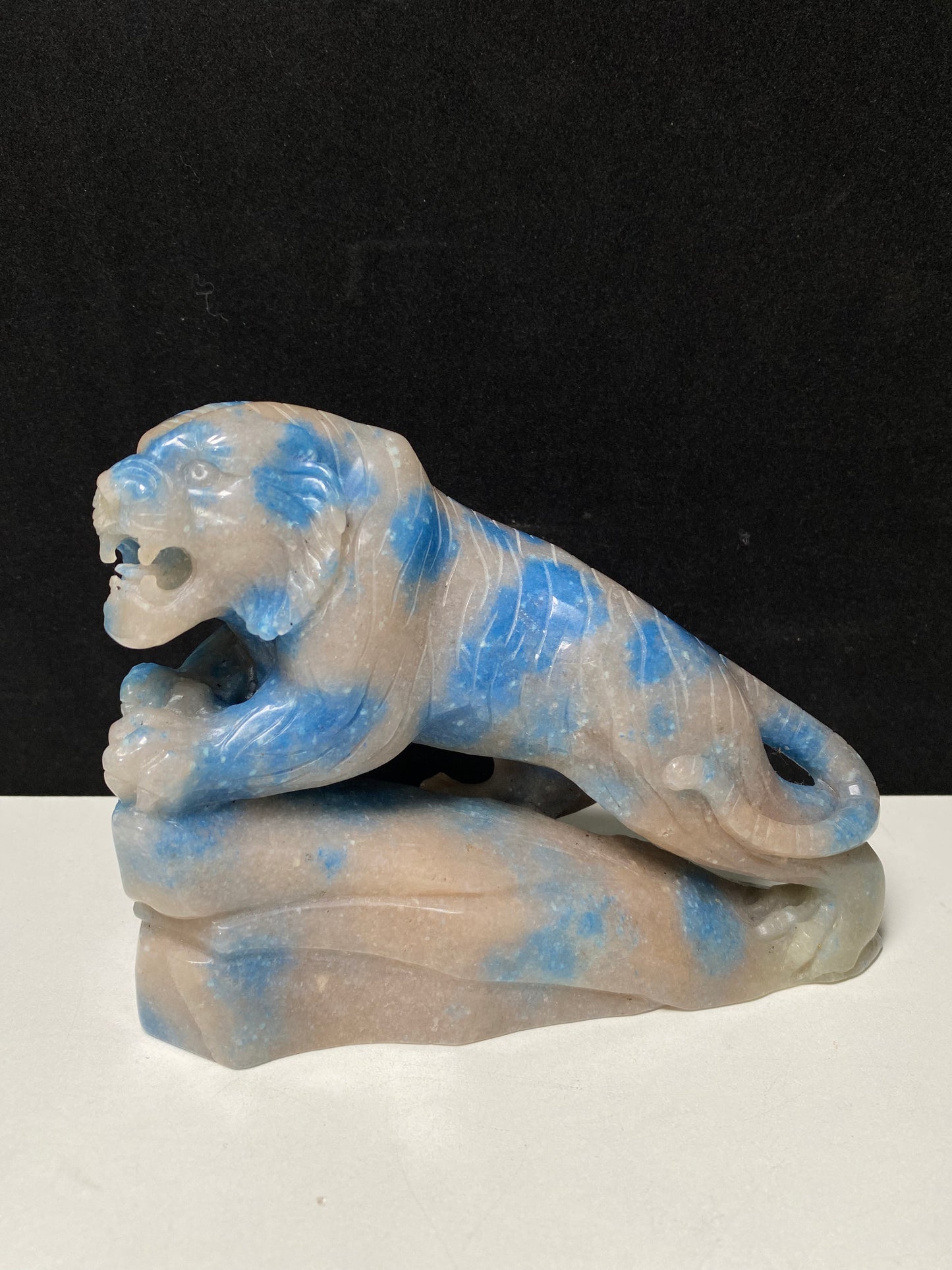 Trolleite tiger on stone carving#1324