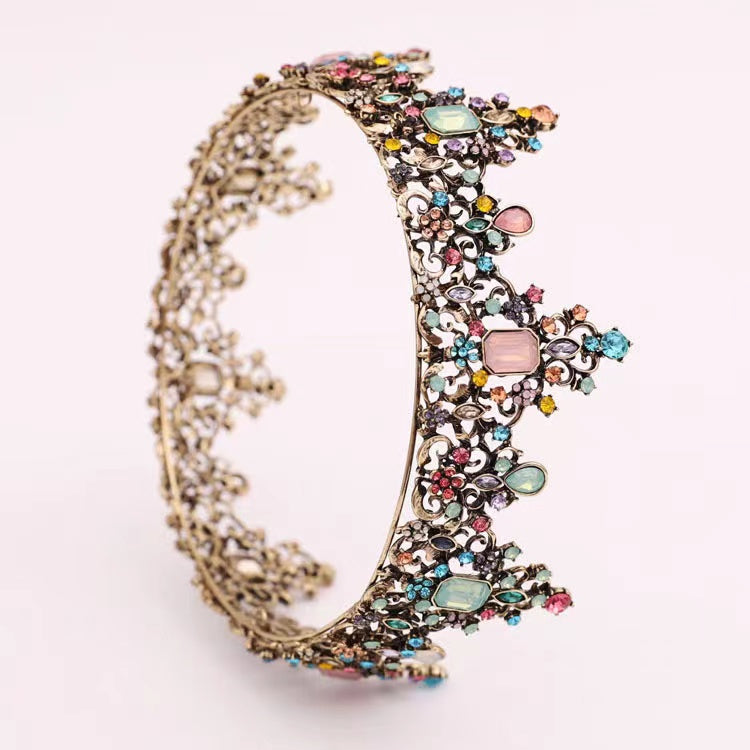 baroque style crown head decoration