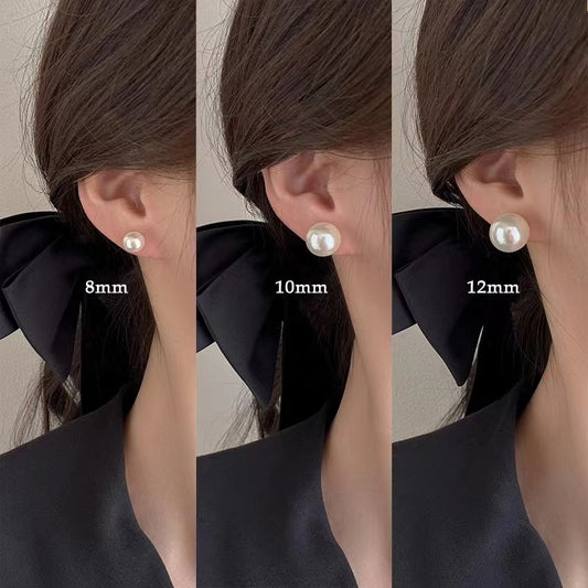 pearl ear studs 20 pairs