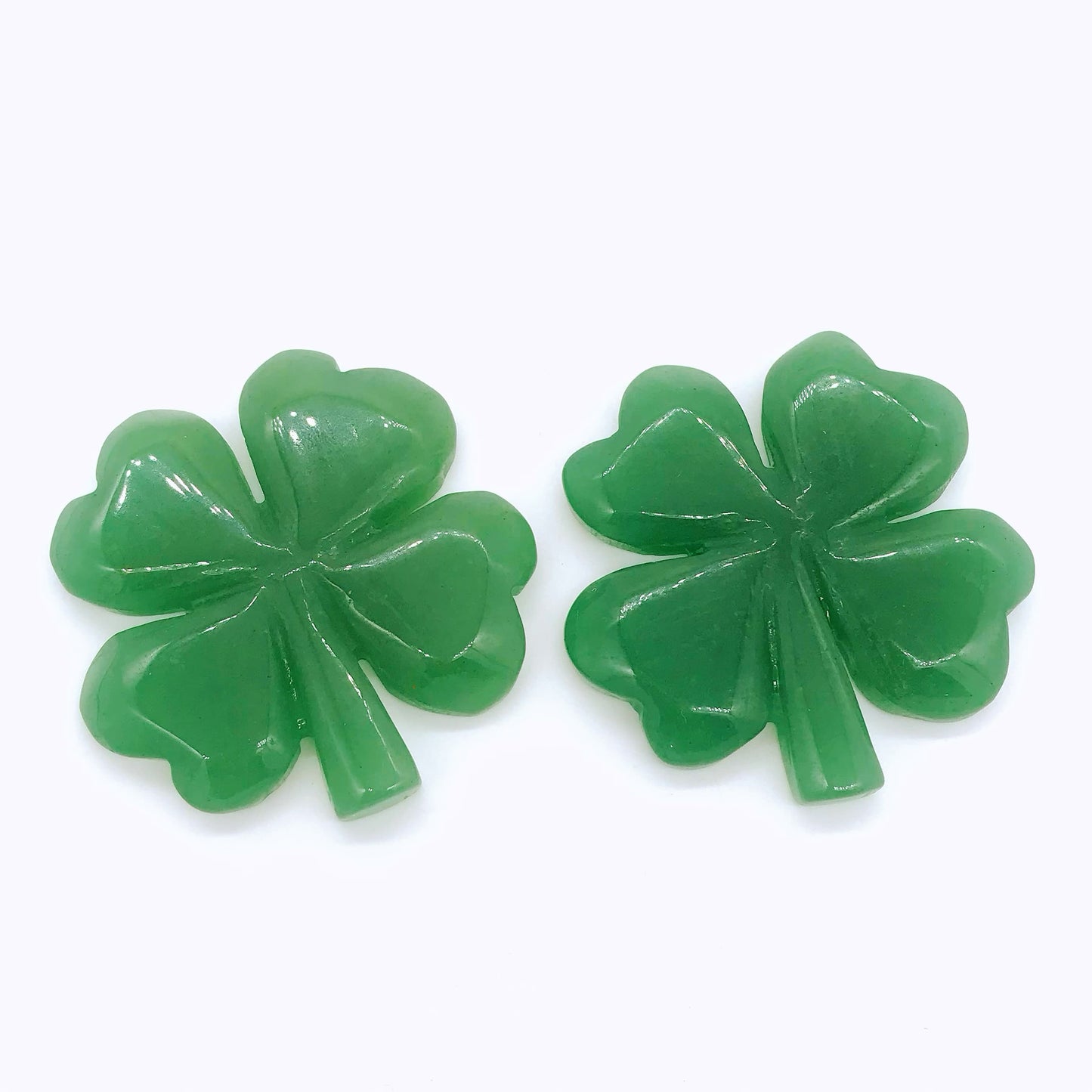 Green aventurine Four Leaf Clover