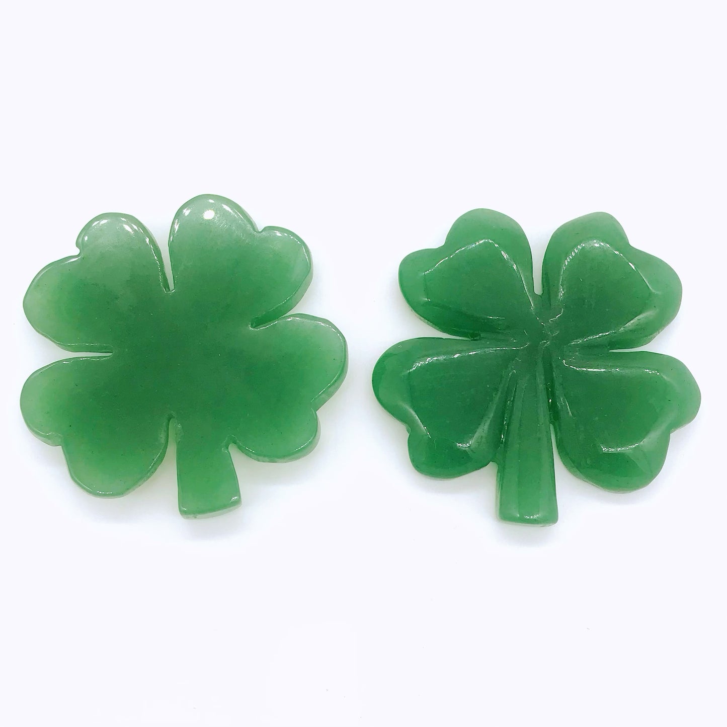 Green aventurine Four Leaf Clover