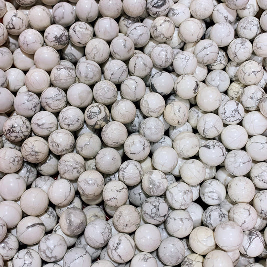 Howlite small sphere